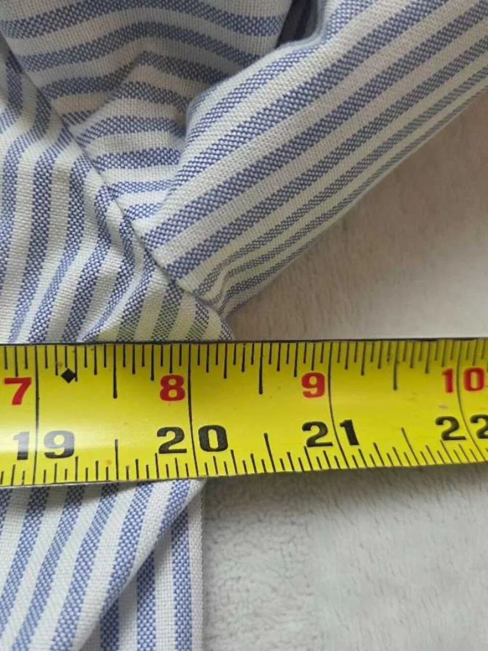 New 38R J.Crew Crosby classic-fit suit jacket in Portuguese cotton oxford stripe
